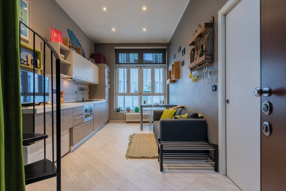 Apartment, 1 Double Bed with Sofa bed, Pets Allowed | Living area | 30-inch TV with satellite channels