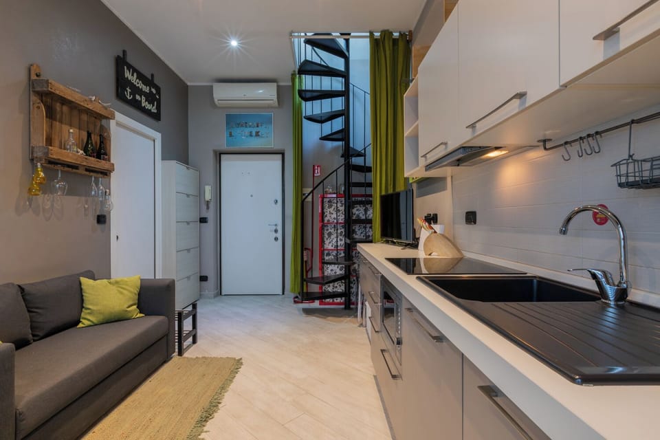 Apartment, 1 Double Bed with Sofa bed, Pets Allowed | Private kitchen | Fridge, microwave, stovetop, dishwasher