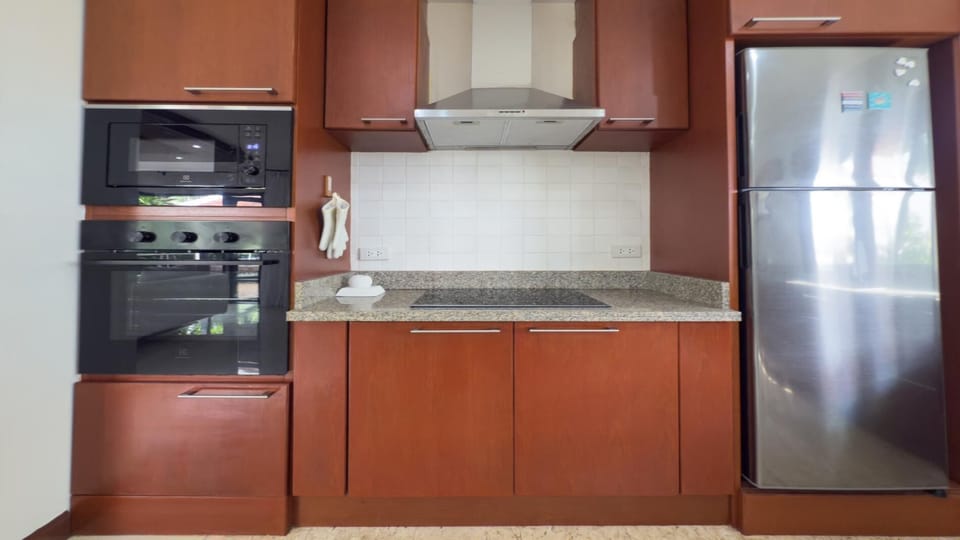 Villa, Patio, Pool View | Private kitchen