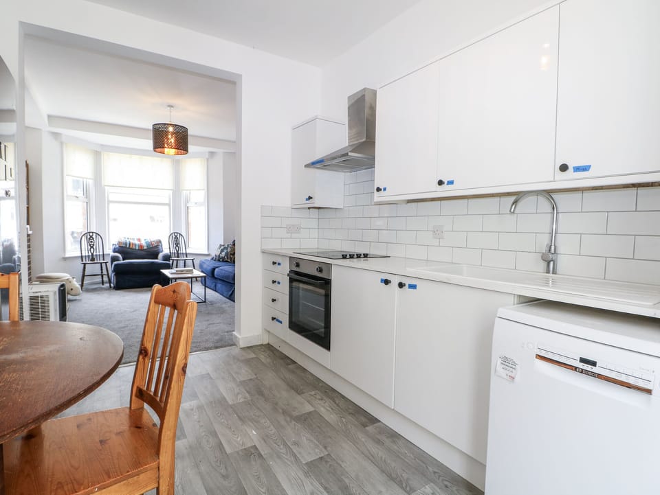 Fridge, microwave, dishwasher, toaster