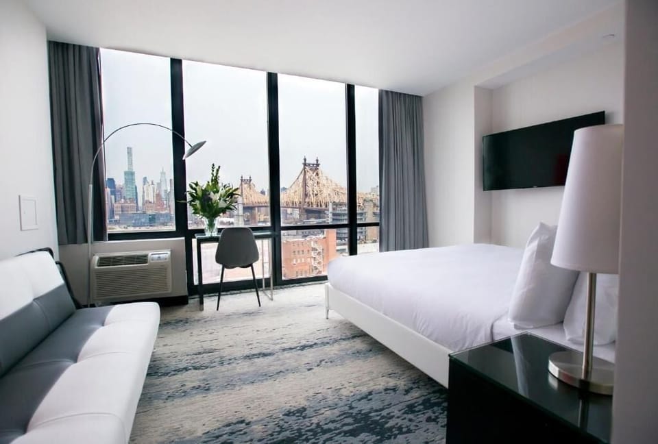 Blackout drapes, iron/ironing board, free WiFi, bed sheets