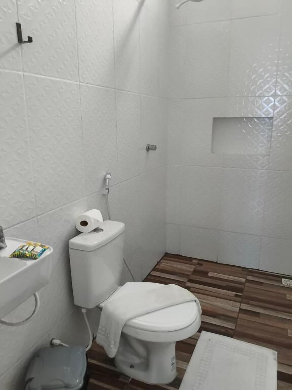 Triple Room | Bathroom | Shower, towels, soap, toilet paper