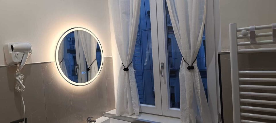 Internal name: Room 3 | Bathroom | Shower, hair dryer, towels, soap