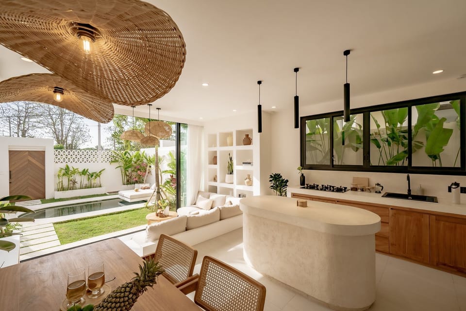 Luxury Villa, 1 King Bed, Pool View | Private kitchen | Microwave, stovetop, coffee/tea maker, electric kettle
