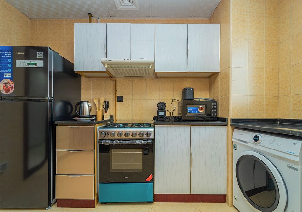Comfort Apartment, Kitchen, City View | Private kitchen