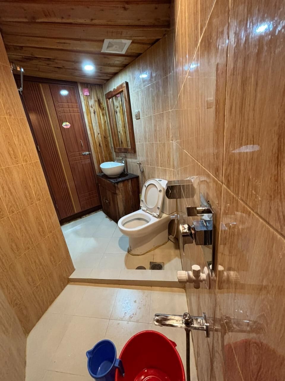 Executive Double Room | Bathroom | Free toiletries, towels, soap, shampoo