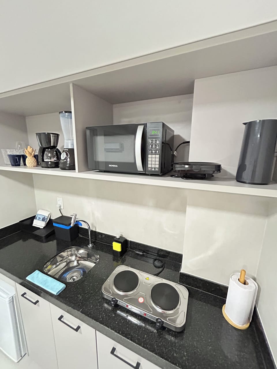 Apartment | Private kitchen | Mini-fridge, microwave, stovetop, coffee/tea maker