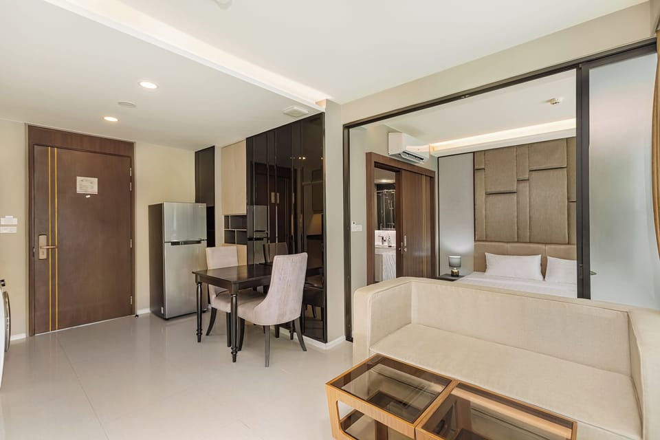 Standard Apartment, Balcony, Pool View | In-room safe, free WiFi