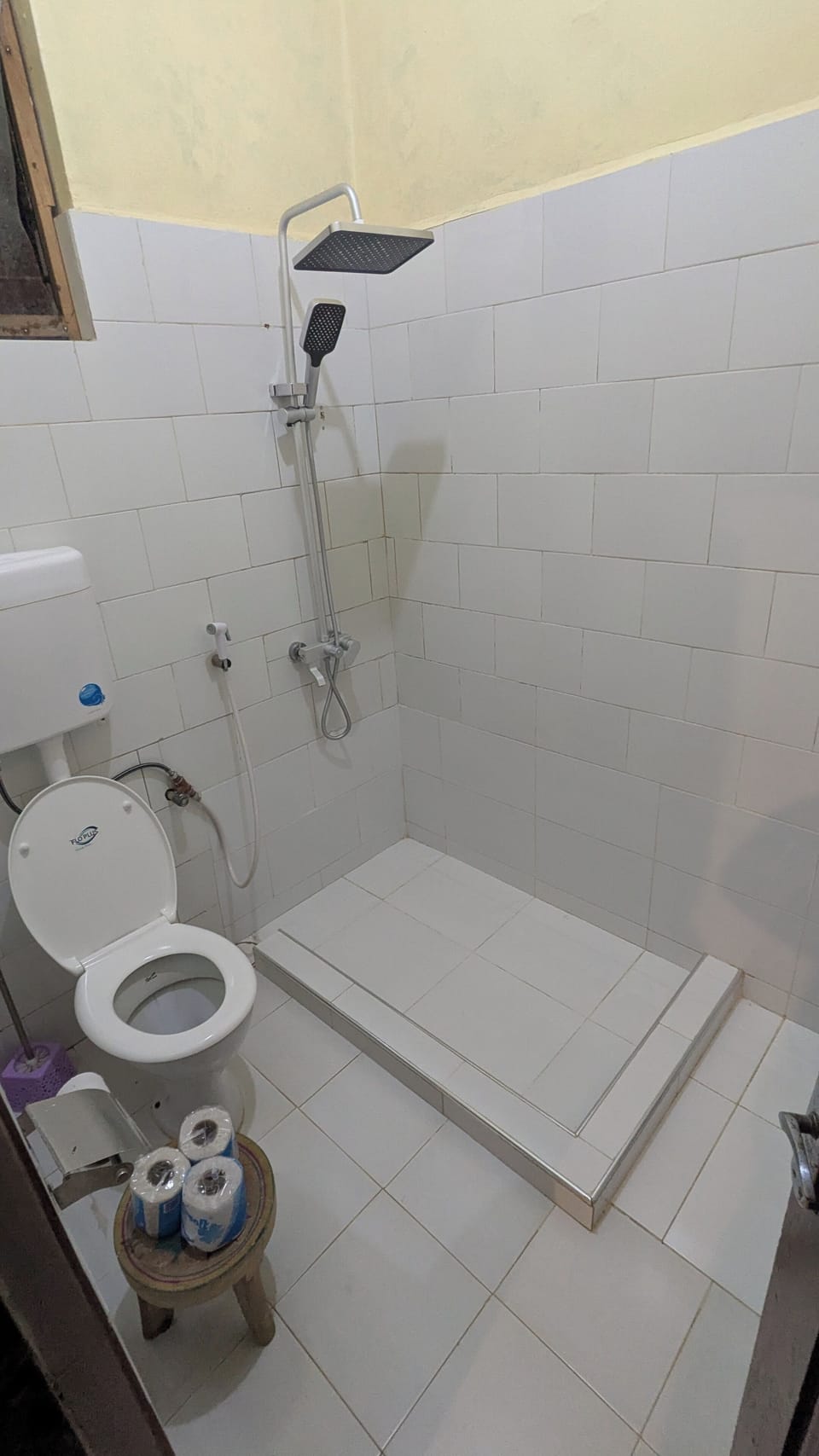 Comfort Double Room, Mountain View | Bathroom | Shower, free toiletries, slippers, bidet