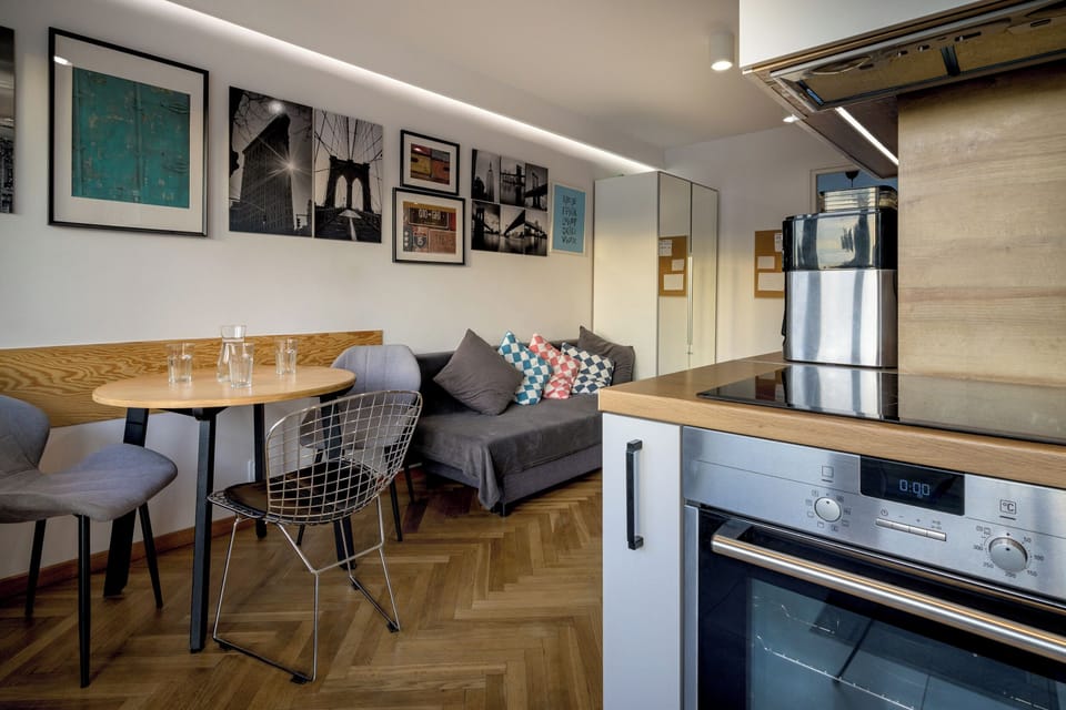 Apartment, Balcony | Living area | Flat-screen TV
