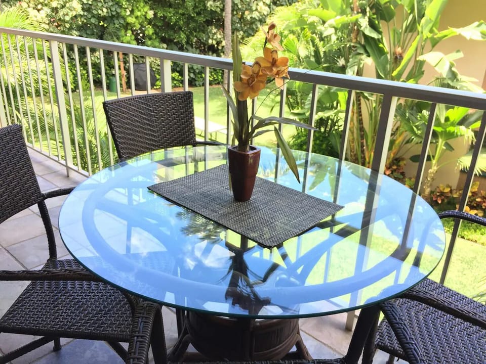 Deluxe Condo, 1 Bedroom, Non Smoking, Garden View | Terrace/patio