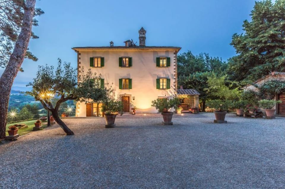 Front of property - evening/night