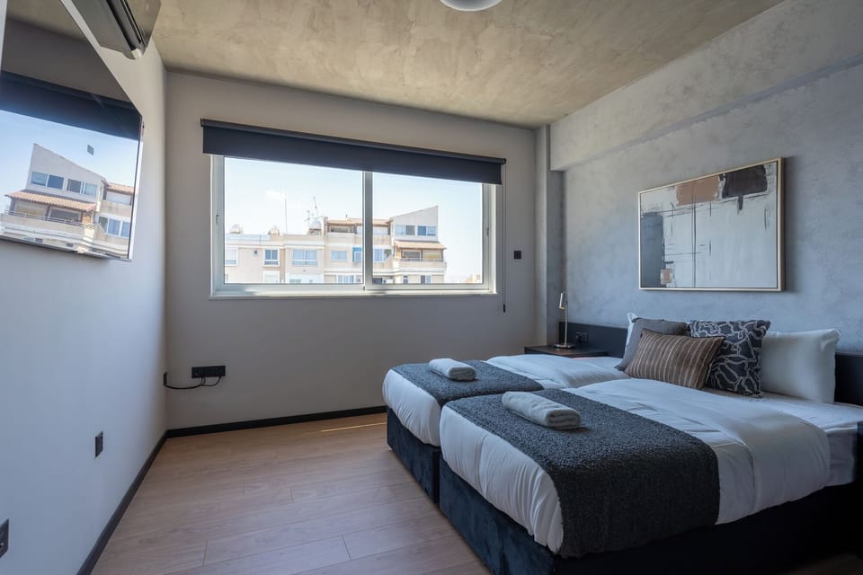 Apartment, 3 Bedrooms, Balcony, Sea View | Blackout drapes, iron/ironing board, free WiFi