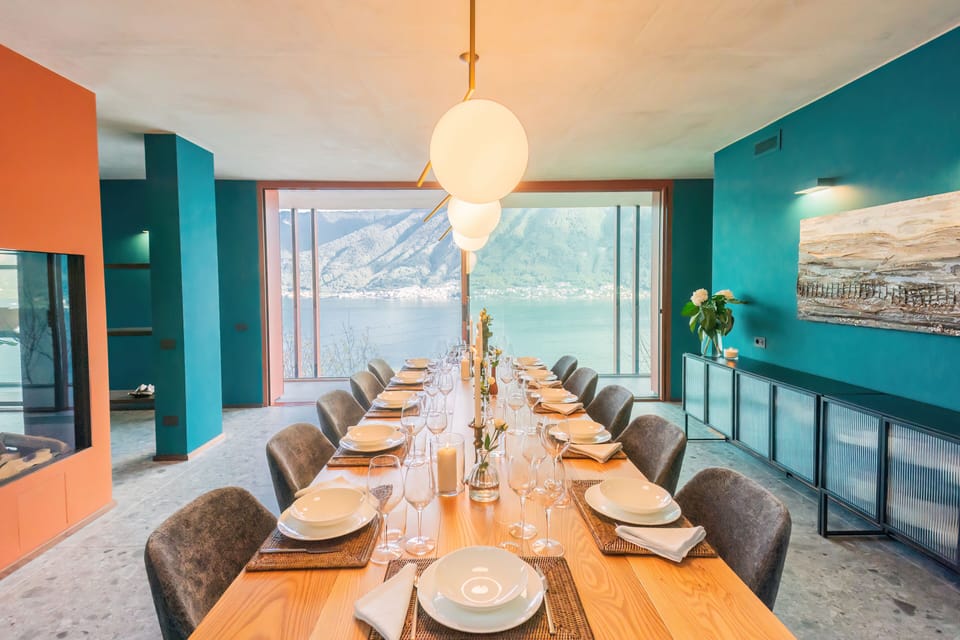 Villa, Lake View | Dining room