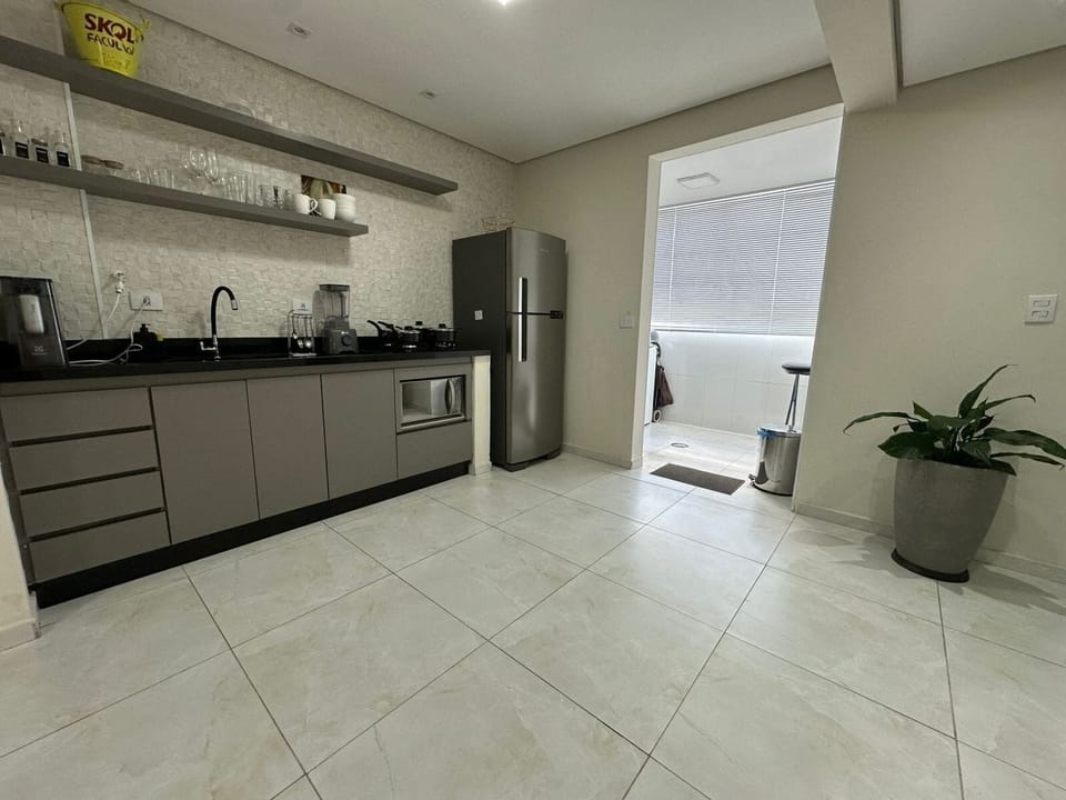 Apartment | Private kitchen | Fridge, microwave, oven, stovetop