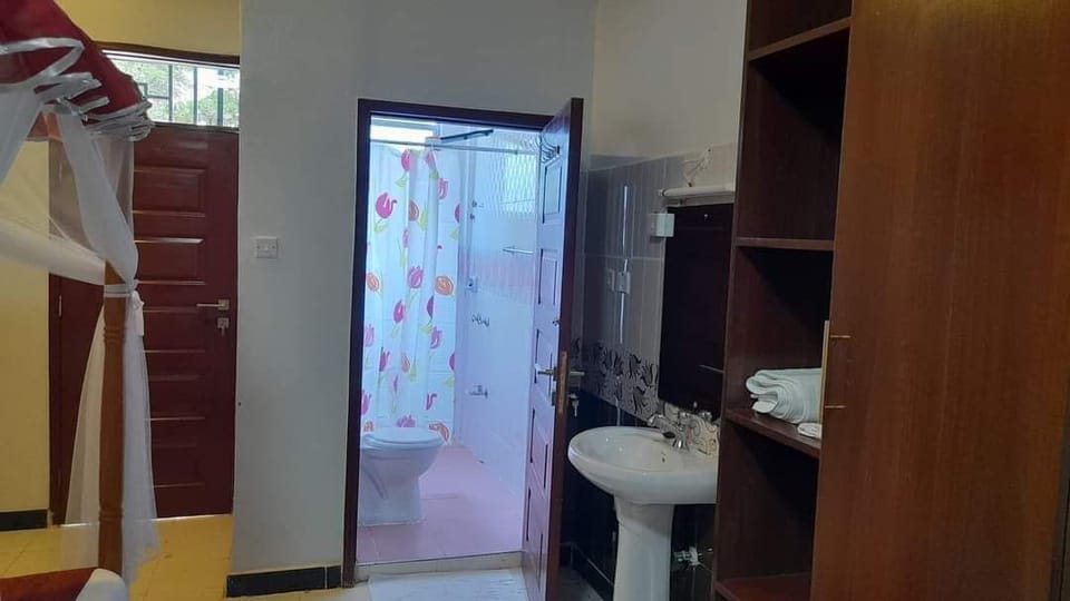 Deluxe Double Room | Bathroom | Shower, free toiletries, slippers, towels