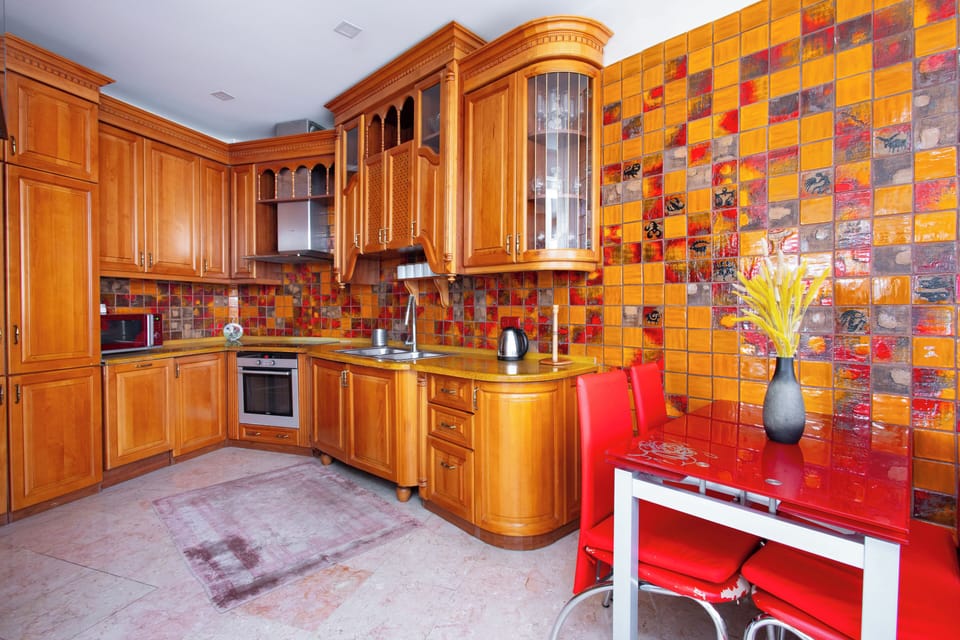 Apartment, 3 Bedrooms, City View | Private kitchen