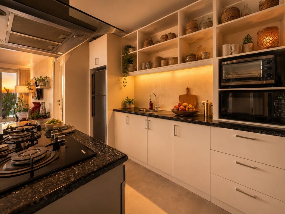 Luxury Villa, Pool View | Private kitchen | Electric kettle