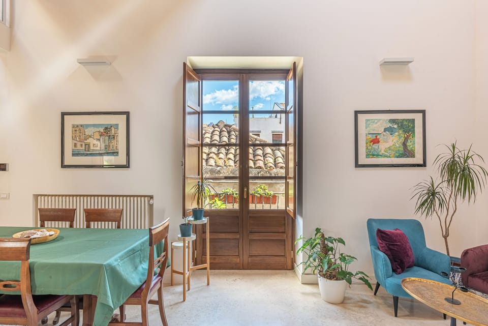 Apartment, 3 Bedrooms, Balcony | Living area | 30-inch TV with satellite channels