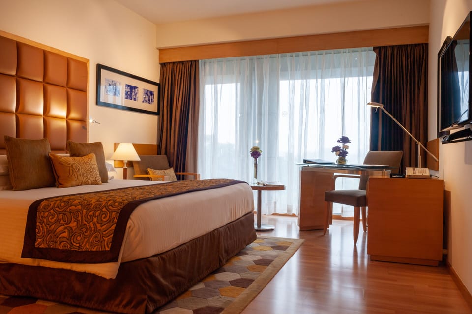 Deluxe Room, 1 Queen Bed | Minibar, in-room safe, individually furnished, desk