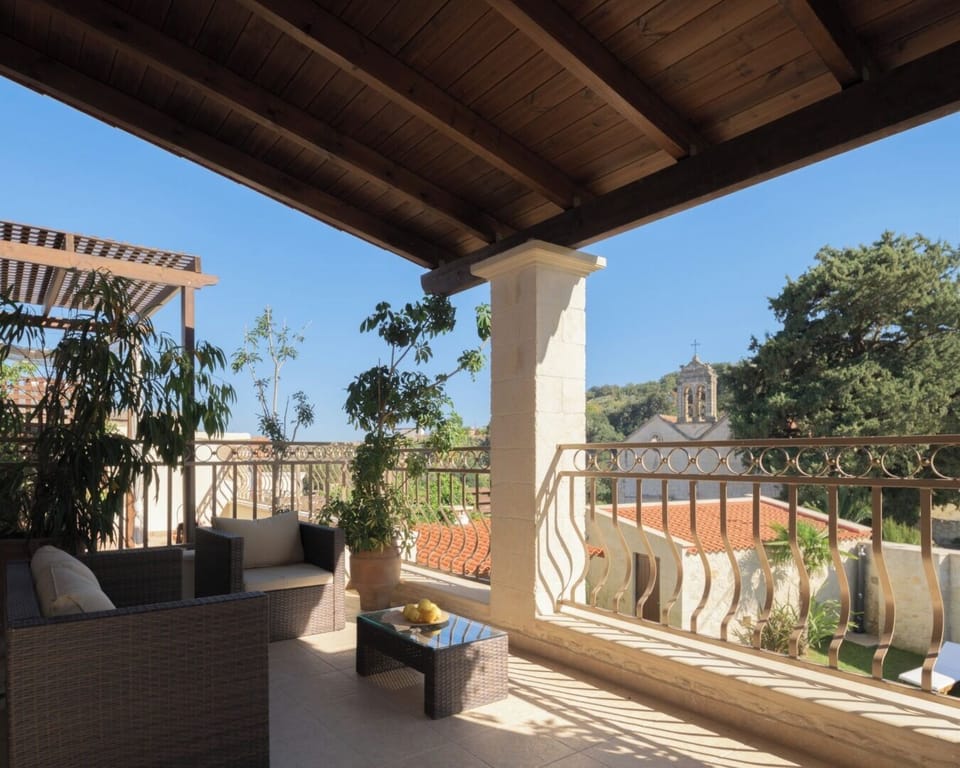 Luxury Villa, 4 Bedrooms, Private Pool, Courtyard View | Balcony