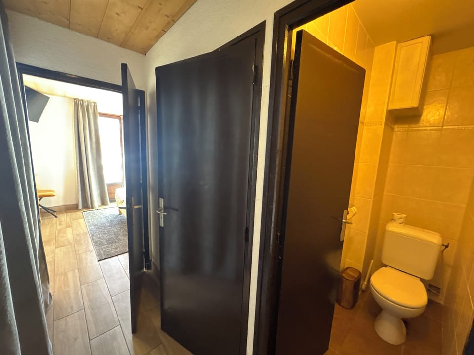 Family Quadruple Room, Balcony, Mountain View | Bathroom | Eco-friendly toiletries, hair dryer, towels, soap