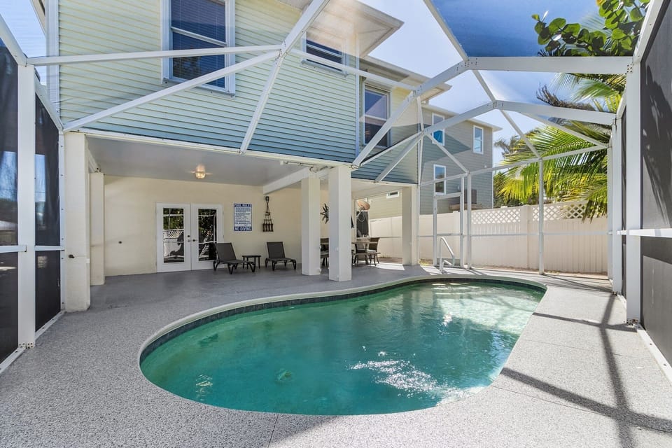 House, 3 Bedrooms | Pool | A heated pool