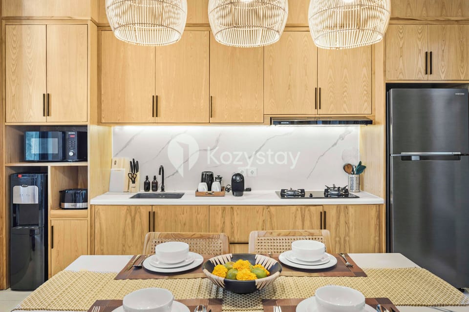 Villa, 2 Bedrooms, Resort View | Private kitchen | Full-size fridge, microwave, stovetop, blender