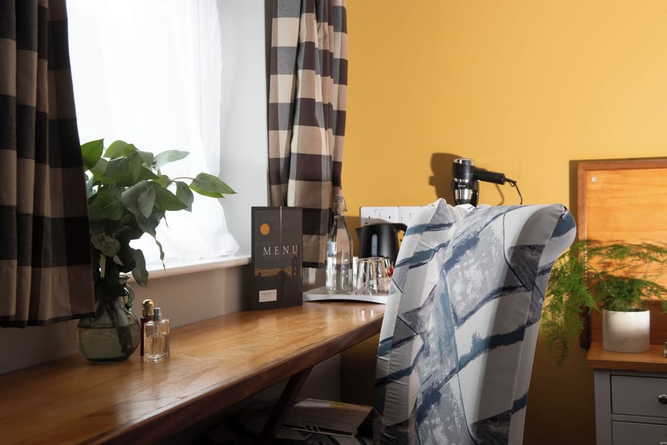 Family Quadruple Room, Private Bathroom, Ground Floor | Desk, laptop workspace, free WiFi