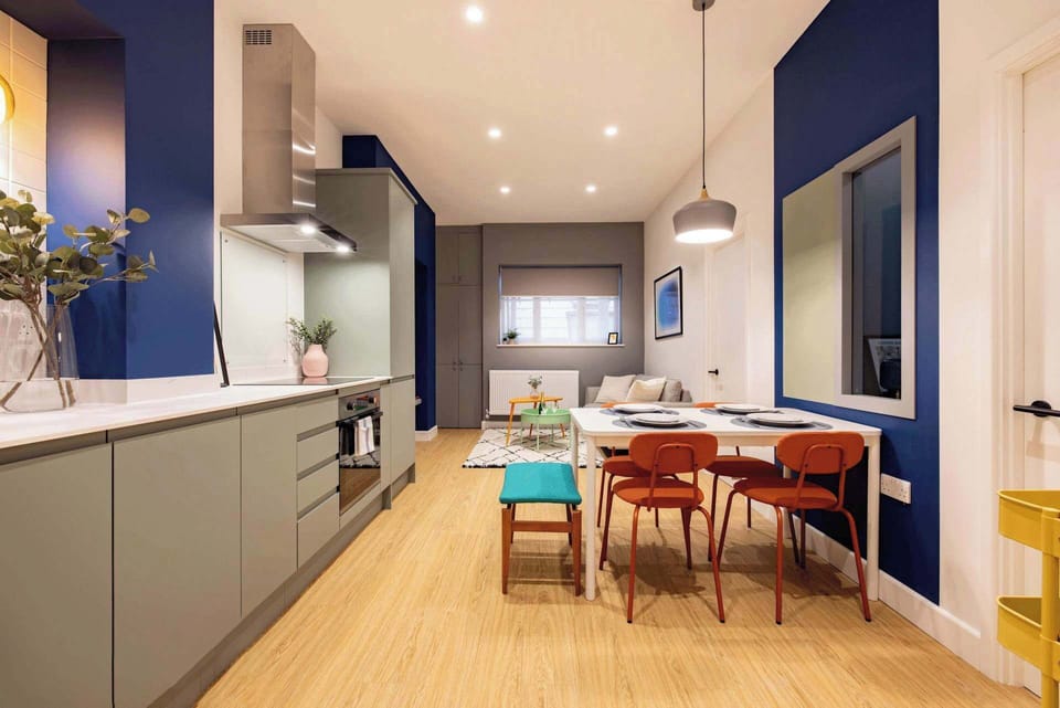 House | 2 bedrooms, desk, Internet