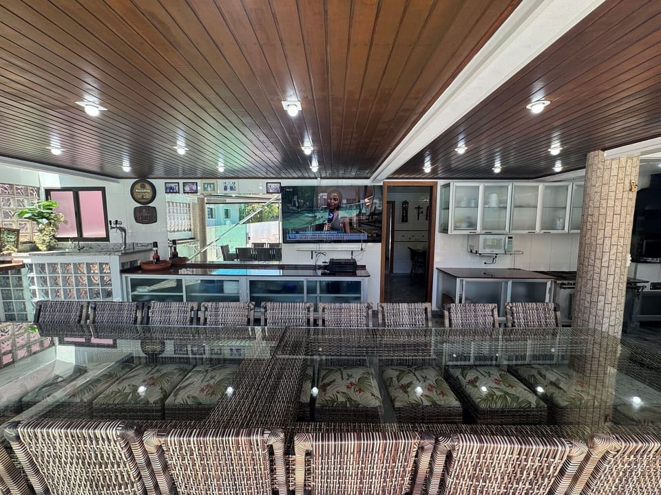 Luxury House, Pool Access | Private kitchen | Fridge, microwave, cookware/dishes/utensils
