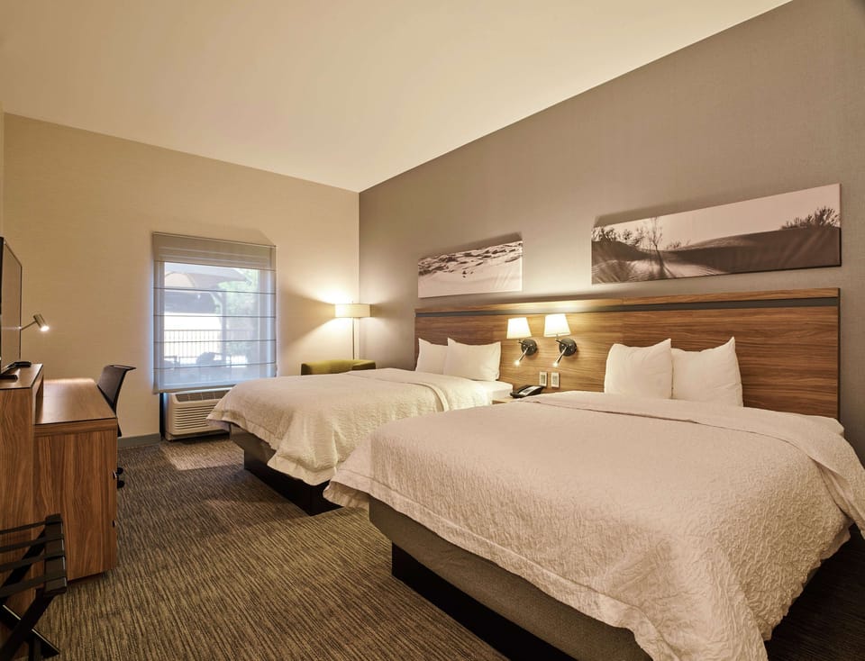 Room, 2 Queen Beds, Non Smoking | Egyptian cotton sheets, premium bedding, pillowtop beds, in-room safe
