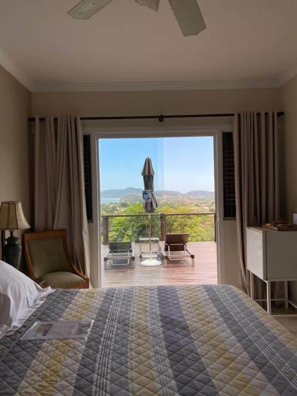 Deluxe Double Room, Sea View | In-room safe, blackout drapes, soundproofing, iron/ironing board