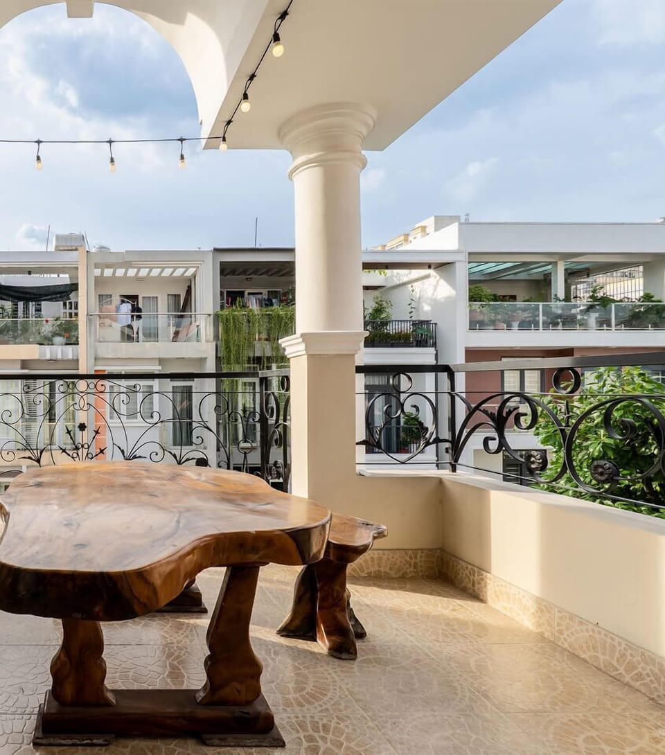 Rooftop terrace