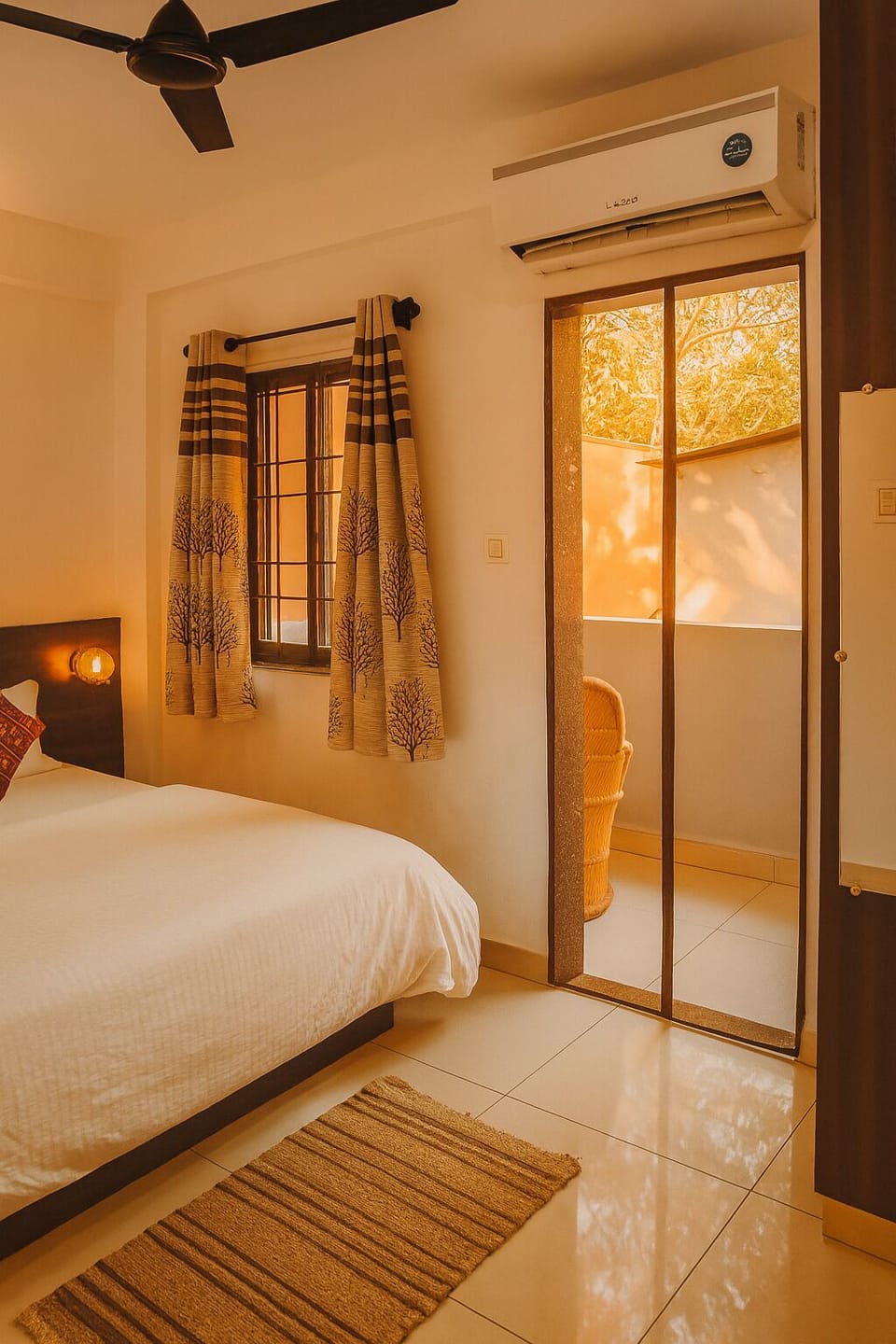 Family Apartment, Balcony, City View | Blackout drapes, iron/ironing board, free WiFi