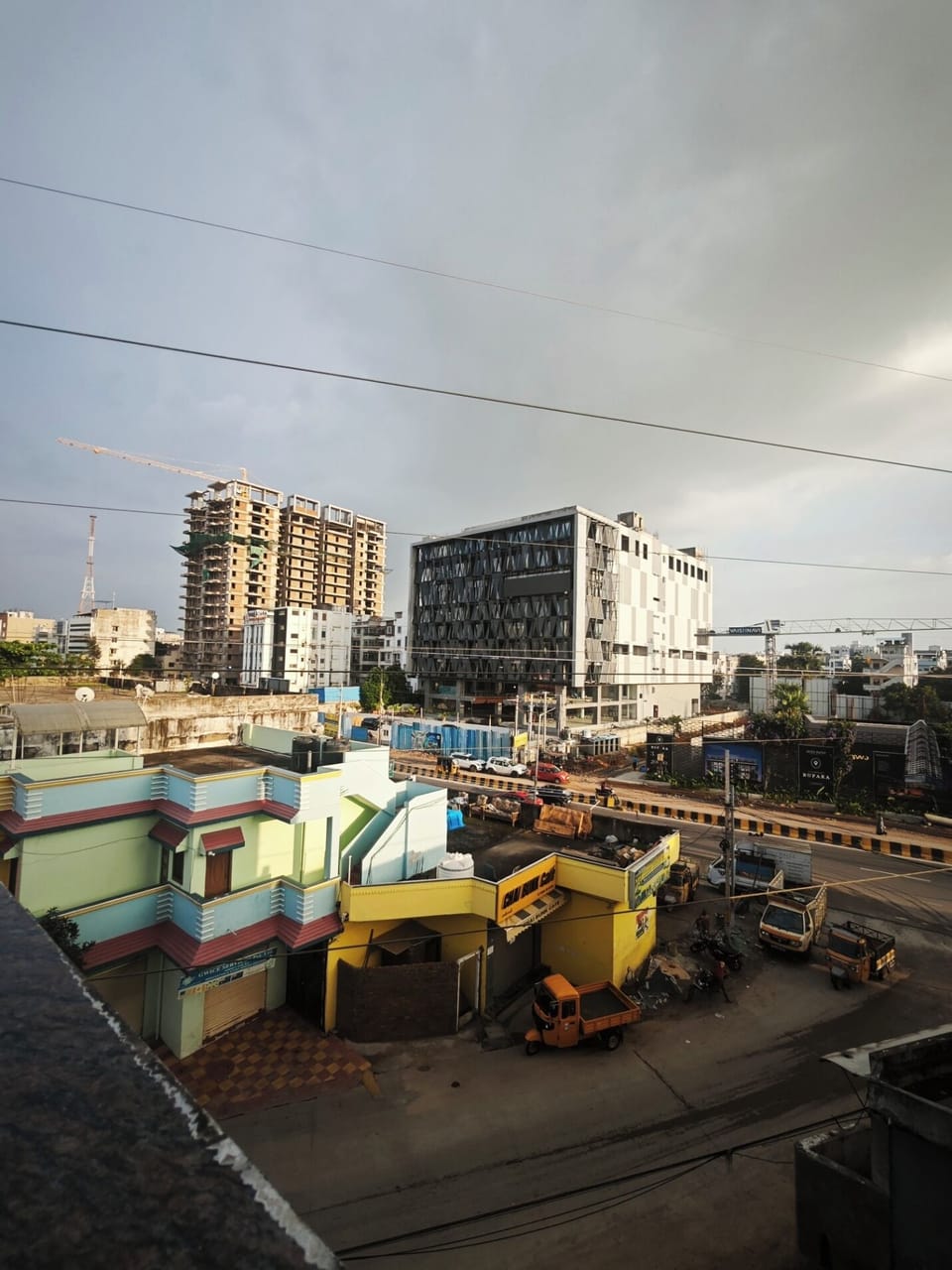 City view from property
