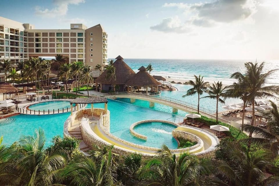 3 outdoor pools