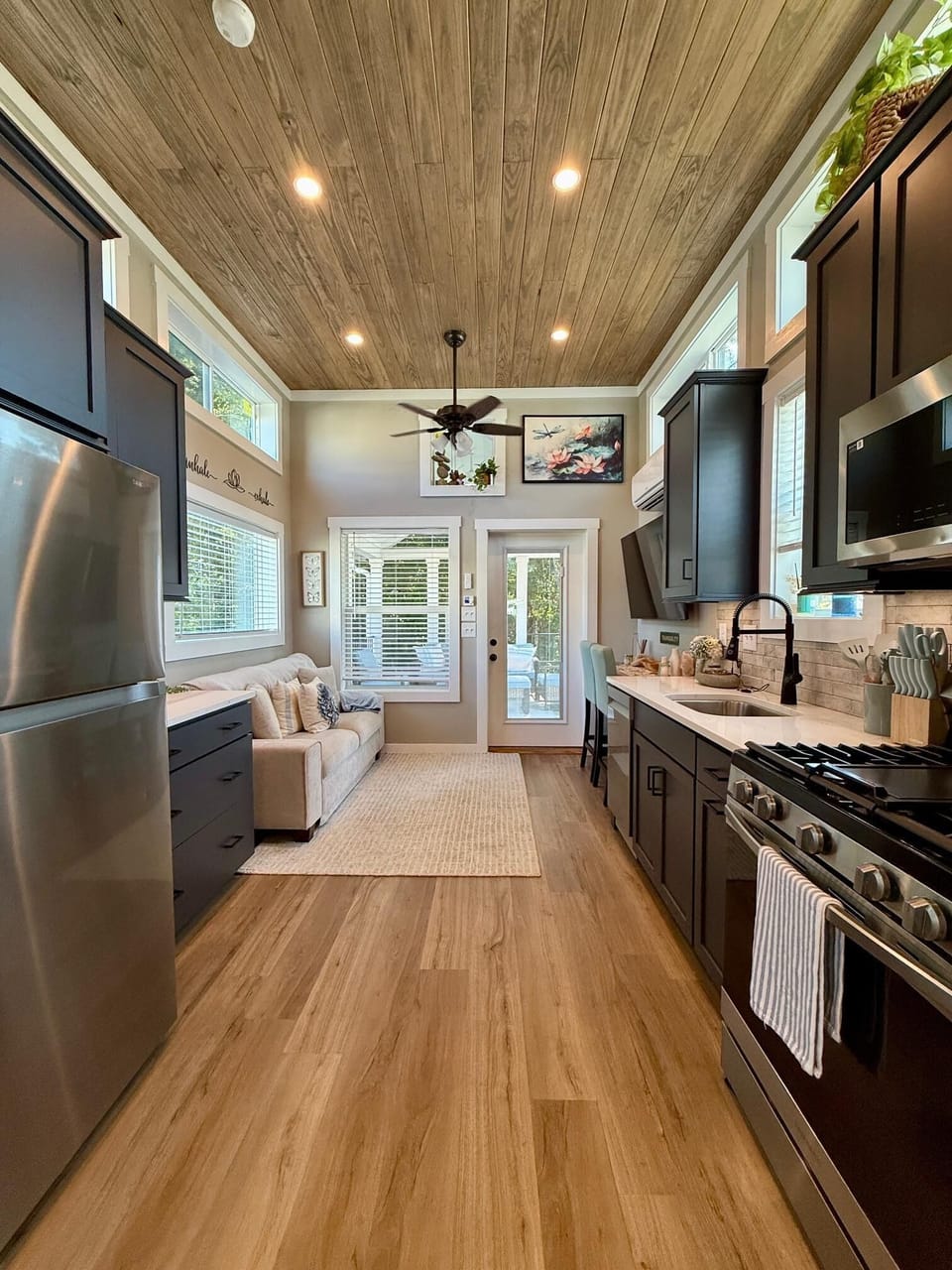 1 Bed/ 1 Bath Bunkhouse w/ Loft -Pet Friendly, Sleeps 6 | Living area | 50-inch Smart TV with digital channels, streaming services