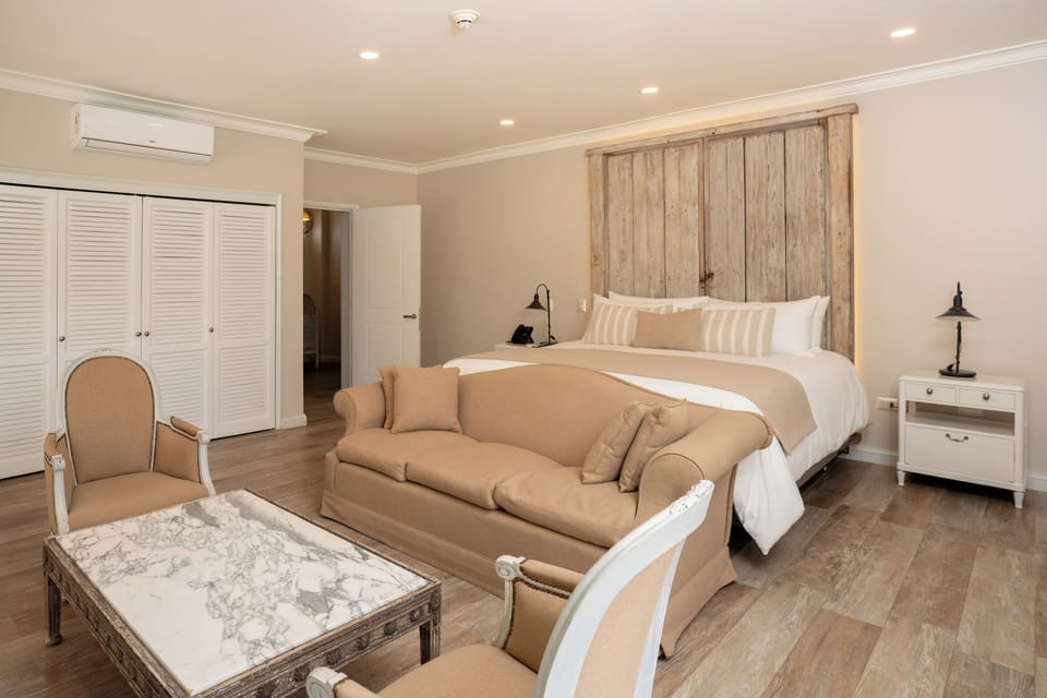 Deluxe Double Room, Patio, Garden View | In-room safe, desk, free WiFi, bed sheets