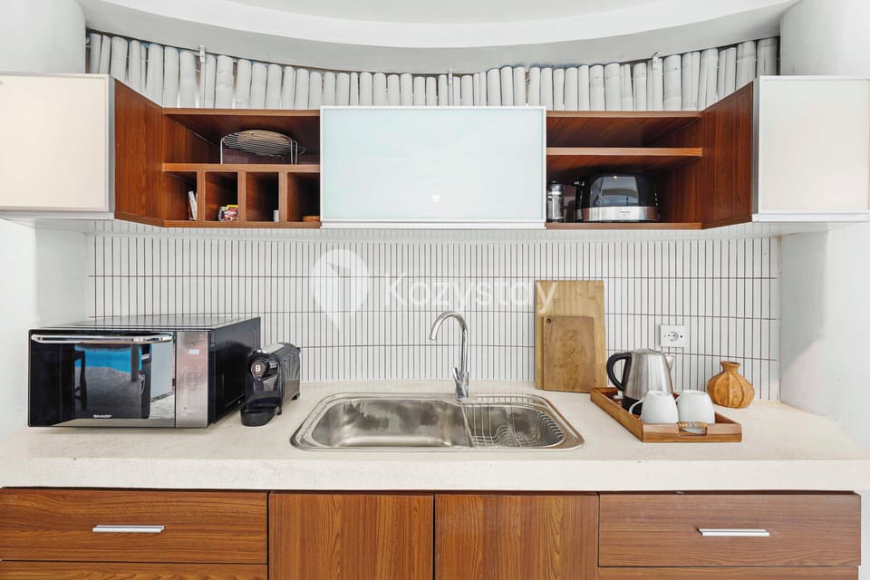 Villa, 3 Bedrooms, Pool View | Private kitchen | Full-size fridge, microwave, stovetop, toaster
