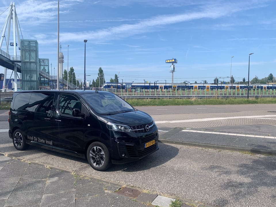 Train station shuttle