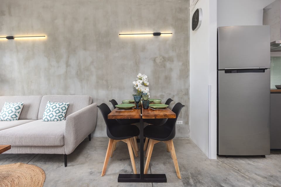 Comfort Apartment, Sea View | Living area | 55-inch LCD TV with digital channels, Netflix, streaming services