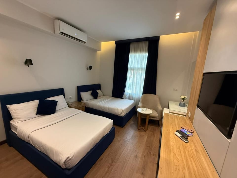Standard Double or Twin Room, Garden View | In-room safe, blackout drapes, free WiFi