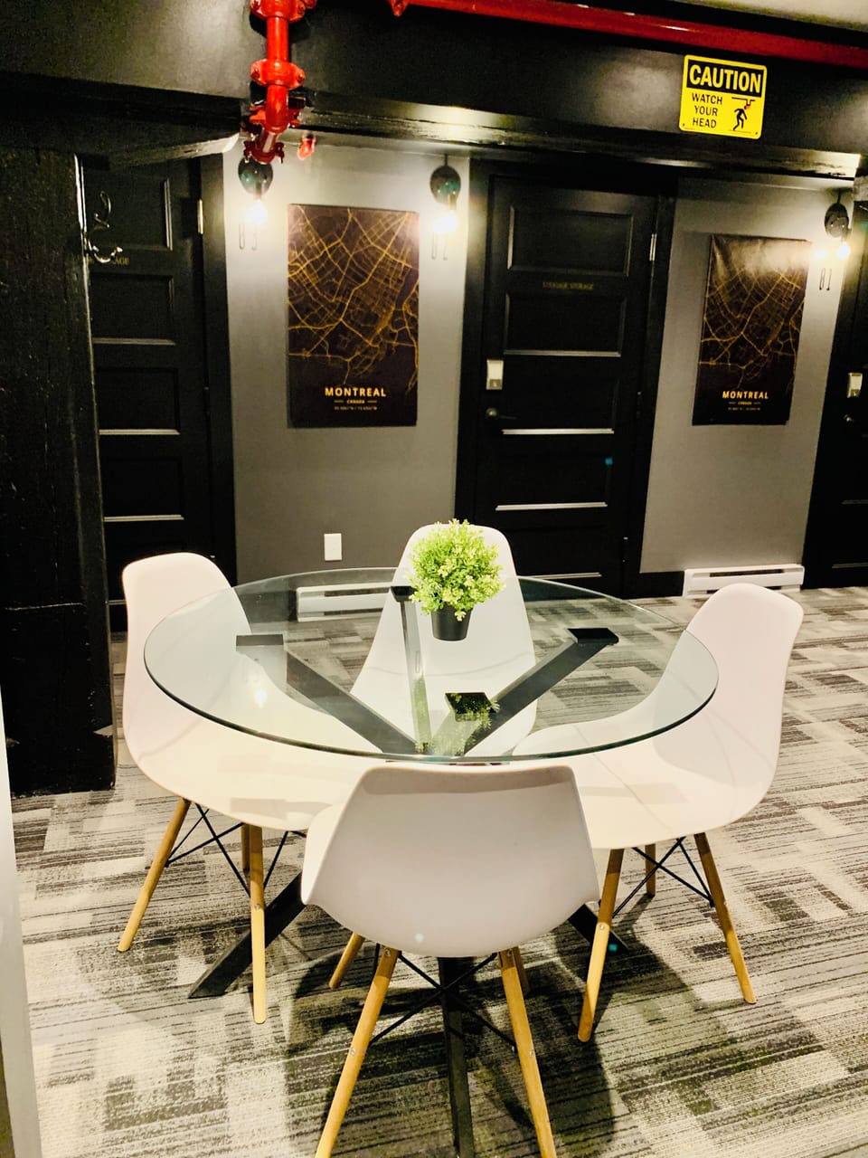 Reception hall