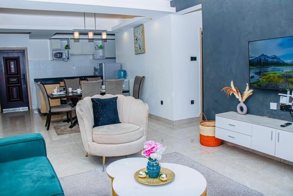 Classic Apartment, Balcony, City View | Living area | 55-inch plasma TV with cable channels, Netflix, first-run movies