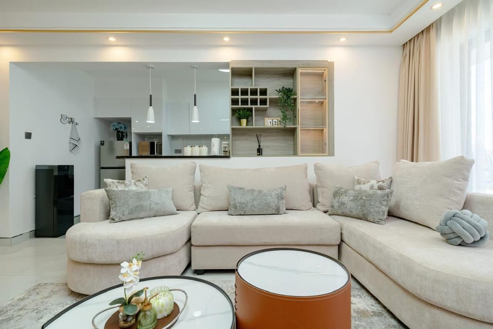 Classic Apartment, Balcony, City View | Living area | 55-inch Smart TV with cable channels, Netflix, first-run movies