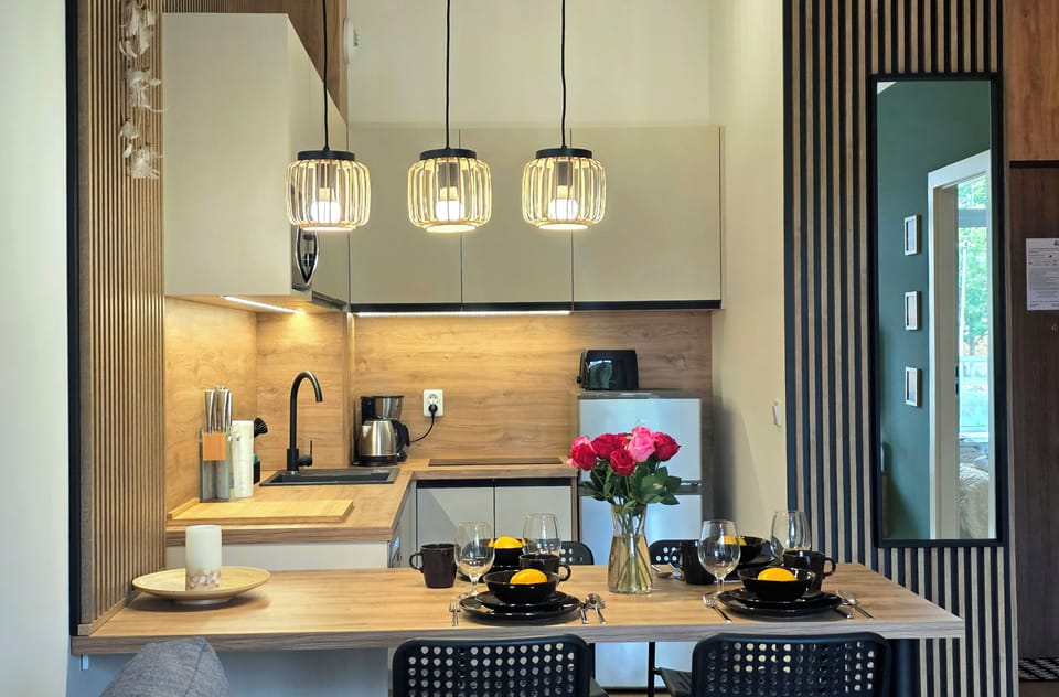 Apartment, 1 Double Bed with Sofa bed, Non Smoking, Balcony | Private kitchenette | Electric kettle