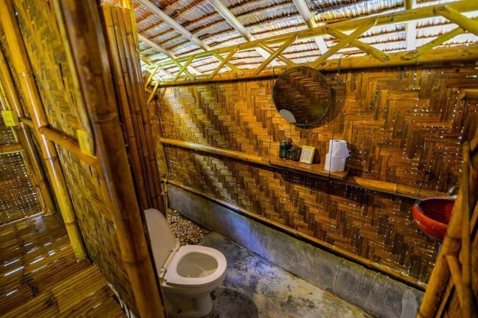 Bungalow, Sea View | Bathroom | Shower, towels, soap, toilet paper