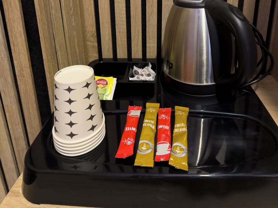 In-room safe, laptop workspace, blackout drapes, soundproofing