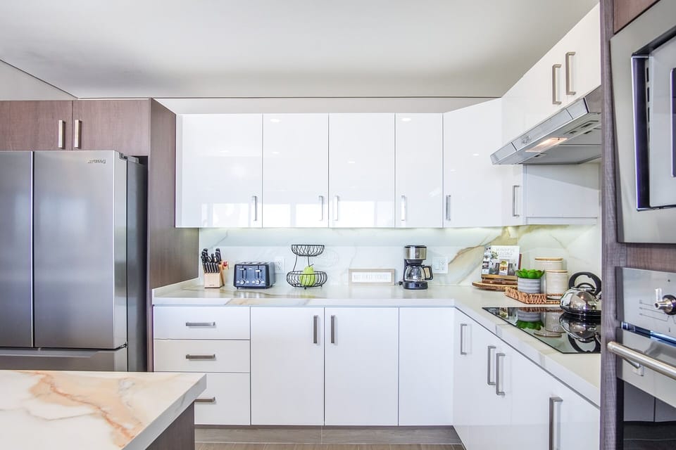 Condo, Multiple Beds, Balcony, Ocean View (Encantame Towers Verano 101) | Private kitchen
